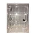 1 High Gloss Clear Acrylic Display Case with Front Door & Security Lock DB091-CABA4